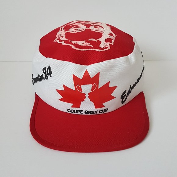 RARE Vintage CFL Grey Cup Edmonton 1984 KFC Adjustable Hat Mens Hat Womens Hat - Picture 2 of 15
